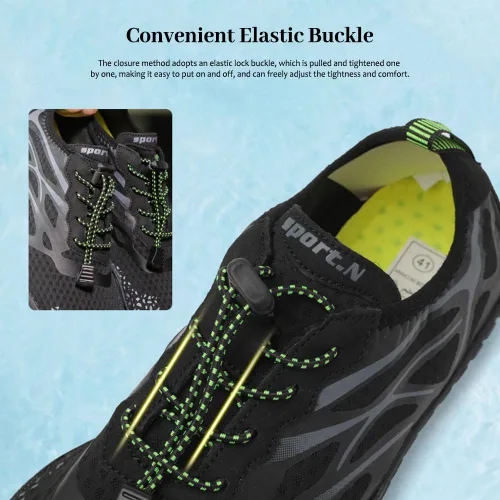 Vista 3 de Maylrvjv Men's Women's Water Shoes Barefoot Shoes Quick Dry Aqua ShoesComfortable Lightweight Swim Water Sports Fitness Yoga Walking Outdoor Sneakers