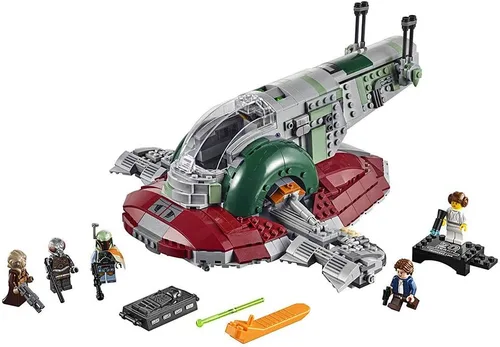 Vista 8 de LEGO Star Wars Slave I – Edición 20 Aniversario 75243 Kit de construcción (1007 piezas)