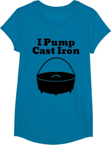 Vista 69 de I Pump - Camiseta de hierro fundido para cocinar al horno holandés