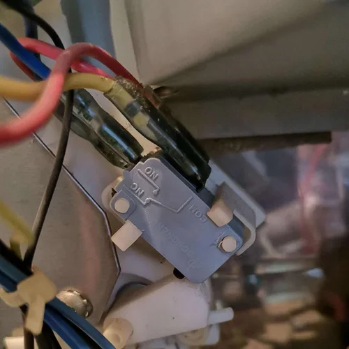 Vista 6 de KW3A - Interruptor de bloqueo para puerta de horno microondas, 16A, 125VAC/250VCA, repuesto para horno de microondas, interruptor de puerta