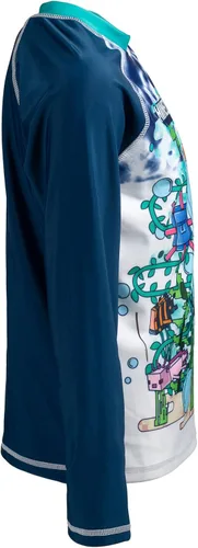 Vista 3 de Minecraft Camiseta de natación de manga larga raglán para cosplay