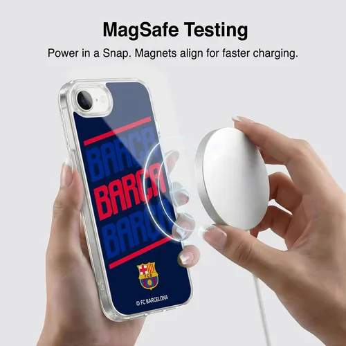Vista 176 de Head Case Designs Funda de gel suave con licencia oficial del FC Barcelona Barca Crest Graphics [protección de grado militar] compatible con Apple