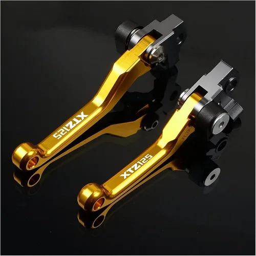 Vista 4 de Manillar de palancas para Yamaha XTZ125 XTZ 125 2003-2016 2014 2013 2012 2011 2010 2009 2008 2007 2006 2005 2004 Motocross Accesorios Pivot ke Negro