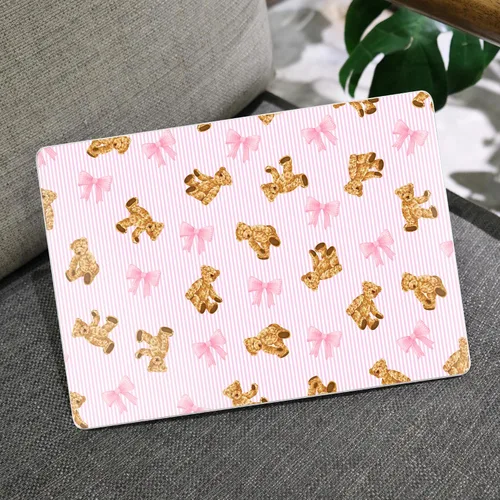 Vista 6 de MEEgoodo Funda para MacBook Air de 13.3 pulgadas 2021 2020 2019 2018 A2337 M1 A2179 A1932, carcasa para laptop para MacBook Air M1 con cubierta