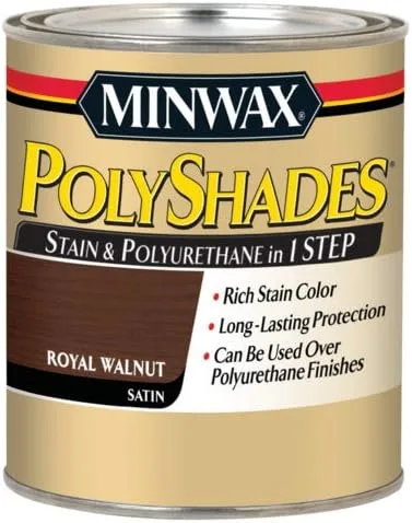 Vista 23 de Barniz Minwax 213104444 PolyShades Miel
