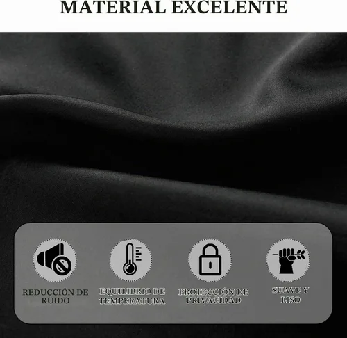 Vista 4 de DONREN Cortinas Cenefas de 20 pulgadas de largo - 2 paneles opacos aislantes térmicos pequeñas cenefas de cortina para baño con bolsillo para barra