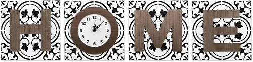Vista 14 de Young's Inc Reloj de pared tallado con oso de madera, relojes de pared para decoración de sala de estar, reloj de pared funcional y decorativo