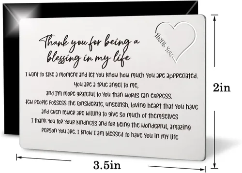 Vista 5 de THRXOBN WTHANK1 - Tarjetas de agradecimiento para hombres, educadores, maestros, tarjetas de felicitación para profesores, educadores, mujeres