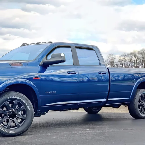 Vista 7 de Nilight protectores de lluvia para canal para Ram 1500 2009 2010 2011 2012 2013 2014 2015 2016 2017 2018 Crew Cab, 2019-2023 Ram 1500 Classic Body