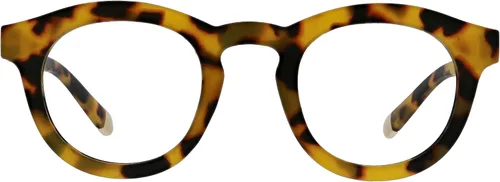 Vista 9 de Peepers de PeeperSpecs Favoritas de Oprah - Gafas de lectura redondas con bloqueo de luz azul para mujer Cuerno multi