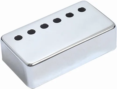 Vista 2 de Cubiertas cromadas para pastillas de guitarra Gibson Electric Guitar 2pcs