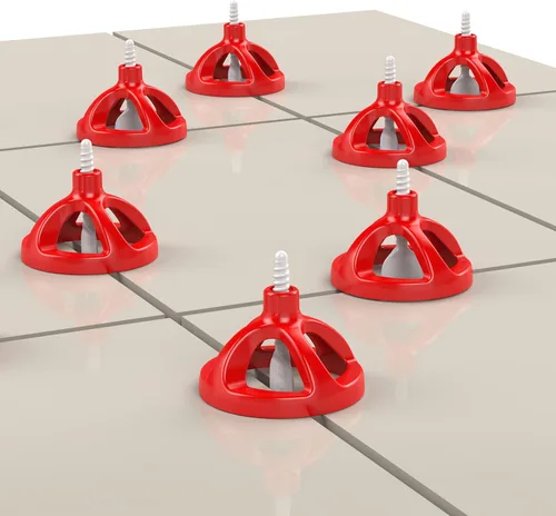 Vista 3 de Rubi Cyclone Lippage Control Level System Caps (100 piezas)