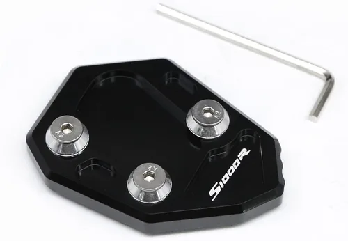 Vista 8 de Soporte lateral de soporte CNC para placa de extensión de pie para YZF R1 2001-2007 motocicleta
