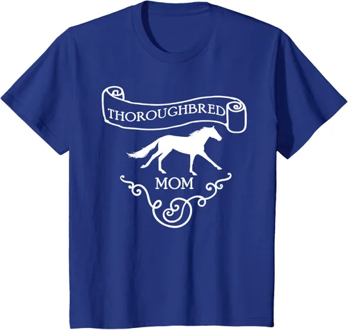Vista 45 de Thoroughbred - Camiseta de equitación para caballo OTTB