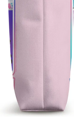 Vista 3 de Gabby's Dollhouse Paw-Tastic Kitty - Bolsa de mano, Blanco, 16 pulgadas