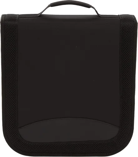 Vista 8 de Amazon Basics Carpeta de almacenamiento portátil de poliéster para CD/DVD, capacidad 400, color negro