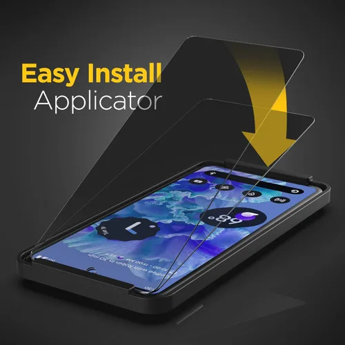 Vista 4 de magglass Protector de pantalla para Pixel 8 Pro (2023), compatible con sensor de huellas dactilares, vidrio templado compatible con fundas, claridad