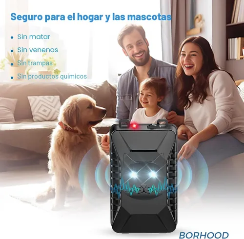 Vista 5 de Repelente ultrasónico de plagas de ardillas de roedores para automóvil