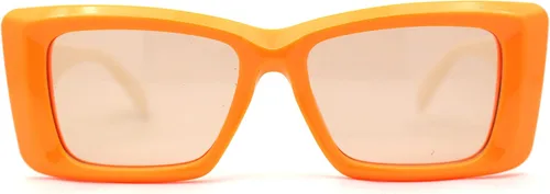 Vista 7 de SA106 Gafas de sol rectangulares de plástico biselado para mujer