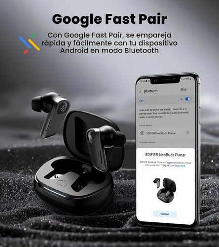 Vista 10 de Edifier NeoBuds Planar - Auriculares magnéticos planares inalámbricos
