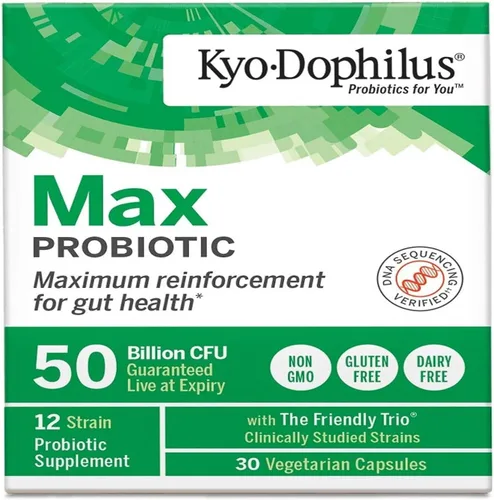 Vista 5 de Kyolic, probiótico Max Kyodophilus, 30