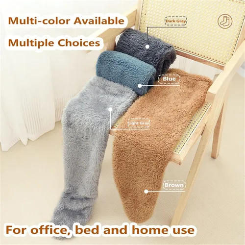 Vista 8 de GDSAFS Fuzzy Dreams - Calcetines altos hasta el muslo, The Cozy Sock Pantuflas largas Fuzzy Dreams para mujeres y hombres