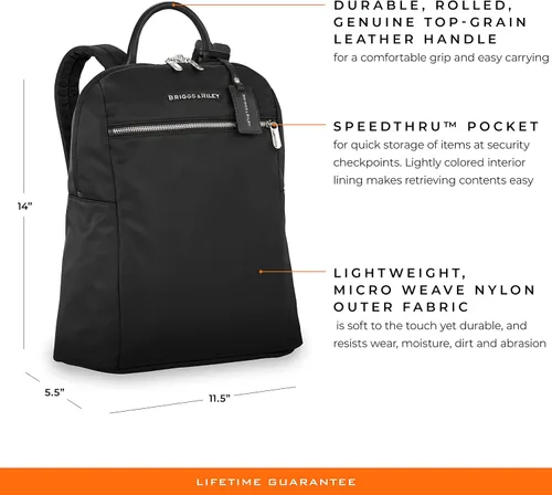 Vista 2 de Briggs Riley Mochila delgada Rhapsody Negro - Rhapsody - Mochila delgada