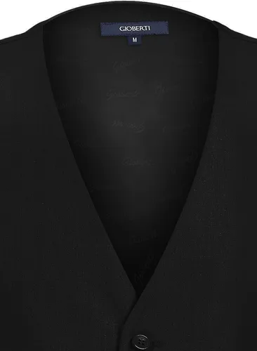 Vista 5 de Gioberti Chaleco de traje formal para hombre para negocios o vestido casual