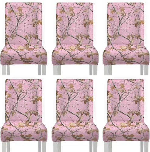 Vista 37 de Rnyleeg Juego de 1 funda para sillas de comedor con diseño de mariposa y rosa azul, elegante, suave, lavable, para cocina, hotel, ceremonia