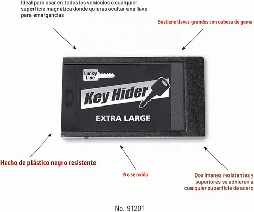 Vista 6 de Lucky Line - Ocultador de Llave magnético