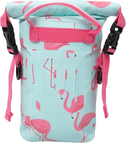 Vista 4 de geckobrands Bolsa impermeable para teléfono con bolsa seca de 2 L y correa ajustable, protege tu teléfono y objetos de valor mientras estás