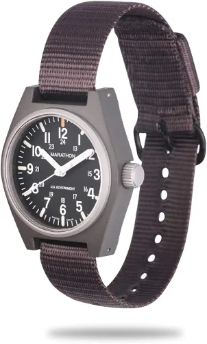 Vista 3 de Marathon WW194009SG - Reloj militar de campo, suizo, con tecnología MaraGlo