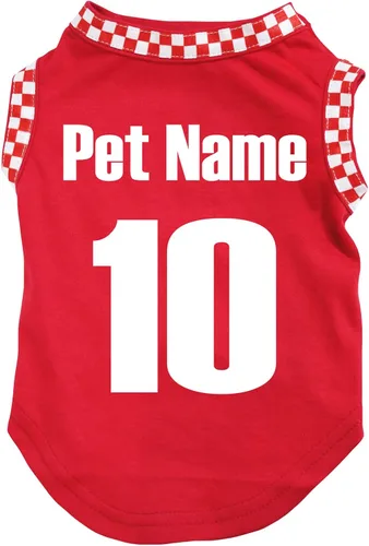 Vista 9 de Petitebella Personalize Camiseta para perro cachorro con tema nacional (Argentina, XS)