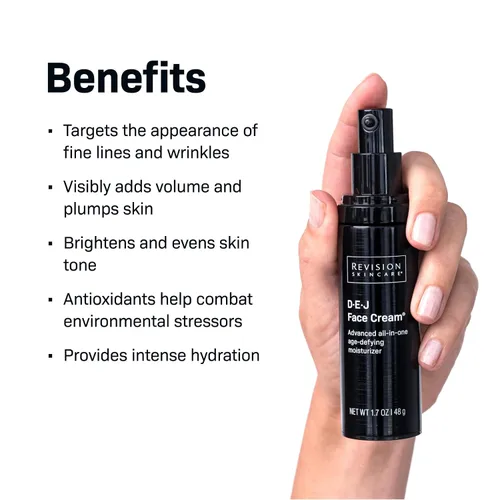 Vista 3 de Revision Skincare D·E·J Face Cream®, Advanced Anti Aging Moisturizer, Lifting and Firming, Antioxidant Rich