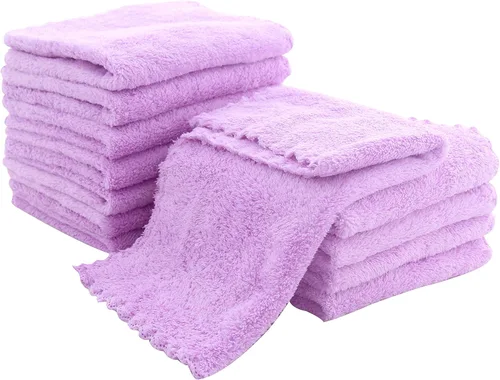 Vista 6 de Paquete de 12 paños para bebé, extra absorbentes y suaves, para recién nacidos, bebés y niños pequeños, adecuados para la piel del bebé y recién