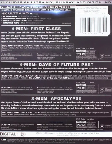 Vista 2 de X-Men Principios Trilogía