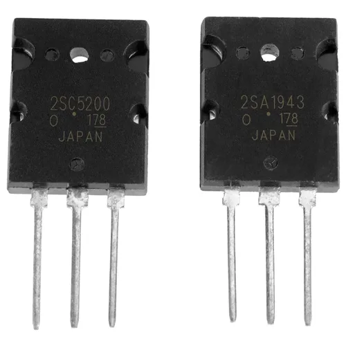 Vista 9 de Kit de transistor O, enchufe de transistor amplificador 2Sc5200, 5 pares de alta potencia 2SA1943, 2SC5200, transistores de uso general