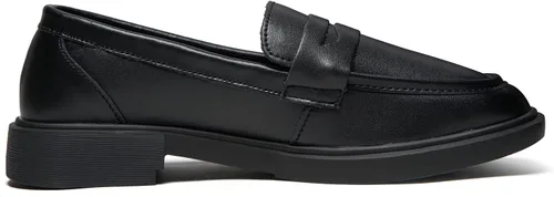 Vista 8 de Mocasines para mujer, zapatos elegantes de cuero, cómodos para el trabajo, plataforma gruesa