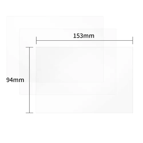 Vista 3 de Chitu Systems 3 películas protectoras para Elegoo Mars 3/Mars 3 Pro y otras impresoras 3D de resina de 6.6 pulgadas 6.024 x 3.701 in, protector