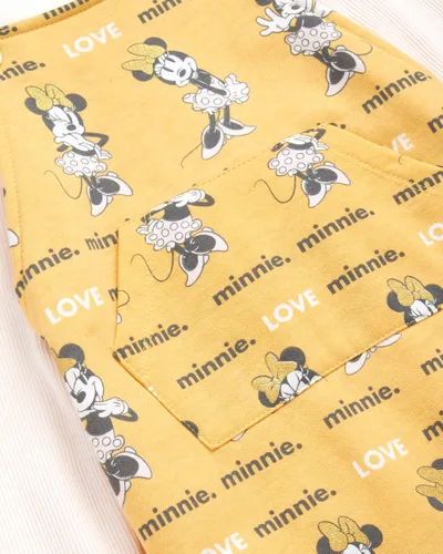 Vista 4 de Disney Minnie Mouse - Conjunto de 2 piezas para bebé, mameluco de forro polar de manga larga (recién nacidobebé)
