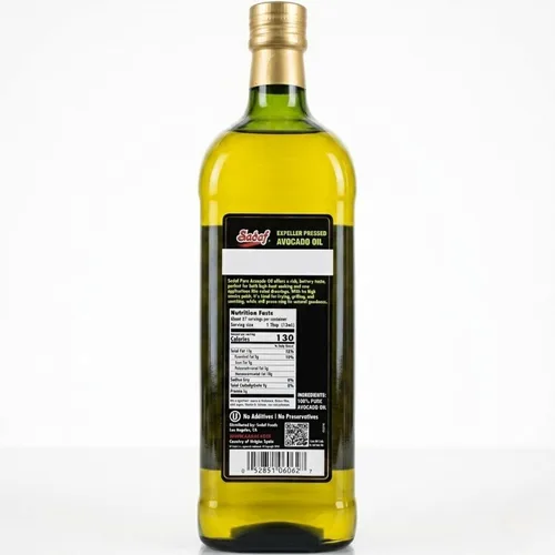 Vista 2 de Sadaf Aceite de aguacate - Aceite de aguacate extra virgen prensado con expulsor para cocinar y saborizar alimentos - 100% puro y de origen único