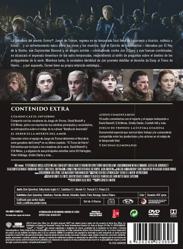 Vista 2 de Game of Thrones T8 - Juego De Tronos Temporada 8 (Non USA Format)