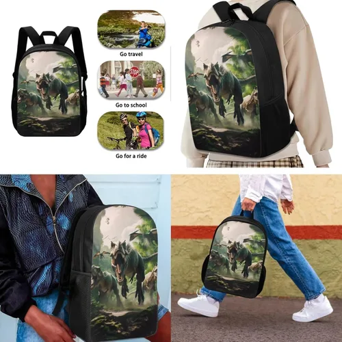 Vista 69 de HUGS IDEA Juego de 3 bolsas escolares con aislamiento térmico para el almuerzo, estuche para lápices