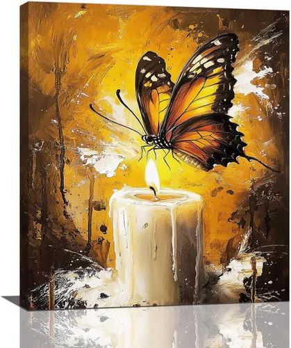 Vista 15 de Kylora Banksy - Arte de pared, imágenes de abeja, pintura de graffiti, impresiones en lienzo de amor, obras de arte enmarcadas para baño