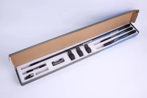 Vista 7 de BICASTER Sistema estabilizador de tiro con arco 3K hecho en carbono - Juego completo