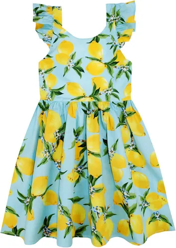 Vista 237 de Vestido de verano para niña, de algodón, con diseño floral