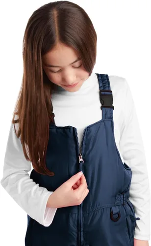 Vista 4 de Babero de nieve para niños Unisex para niños y niñas con aislamiento impermeable pantalones de nieve para esquísnowboard (2T-18)