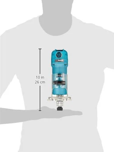 Vista 9 de Makita 3707FC Base Fija laminado Trimmer con luz LED