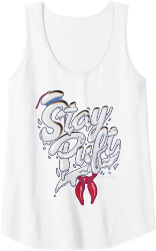 Vista 11 de Ghostbusters Stay Puft Marshmallow - Camiseta sin mangas estilo hombre, Negro, S
