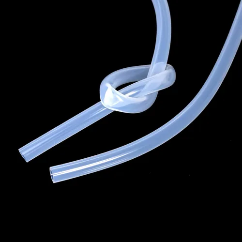 Vista 4 de Manguera de tubo de silicona de alta temperatura, tubo de silicona de grado alimenticio, tubo flexible de silicona pura para transferencia de bomba